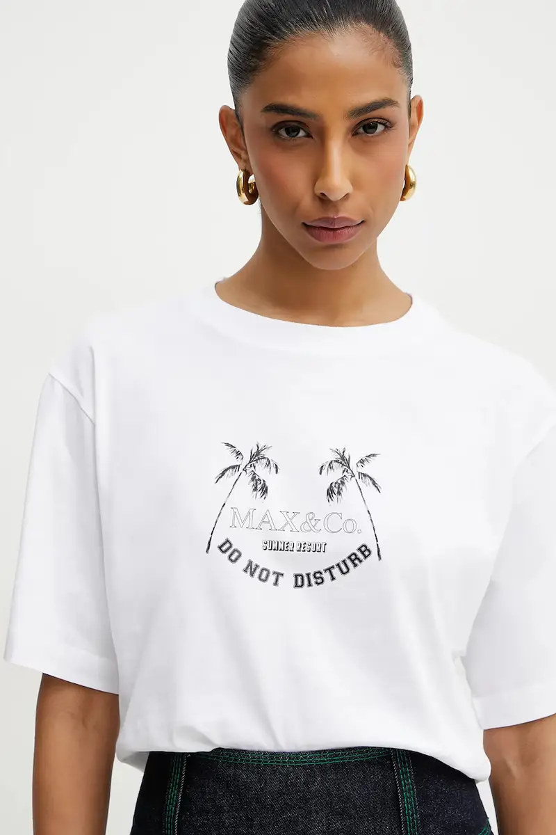 MAX&Co T-shirt Donna Bianco 3124527