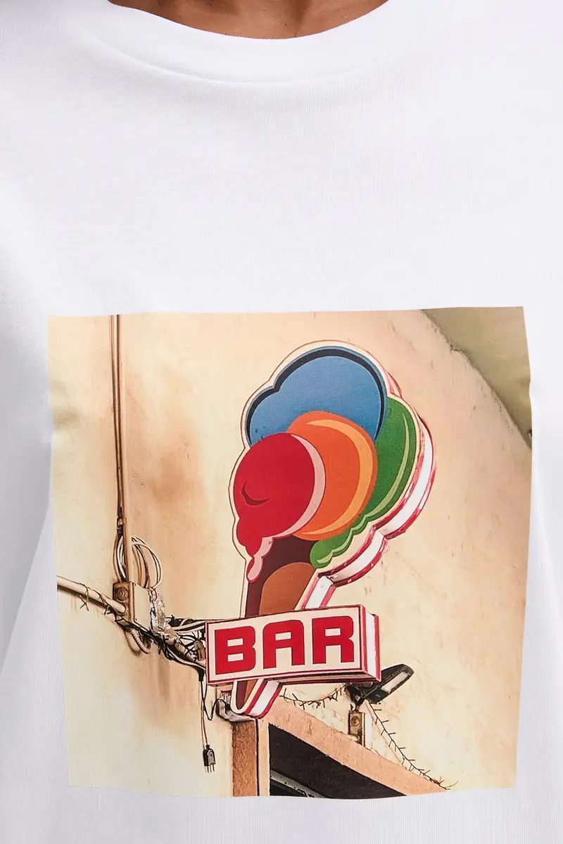 MAX&Co T-shirt Donna Bianco 3766170 miniatura 5