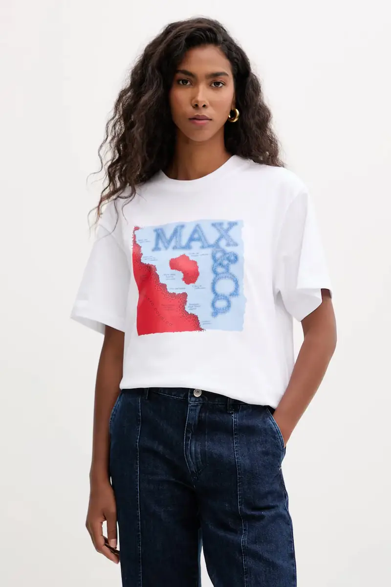 MAX&Co T-shirt Donna Bianco 3766168