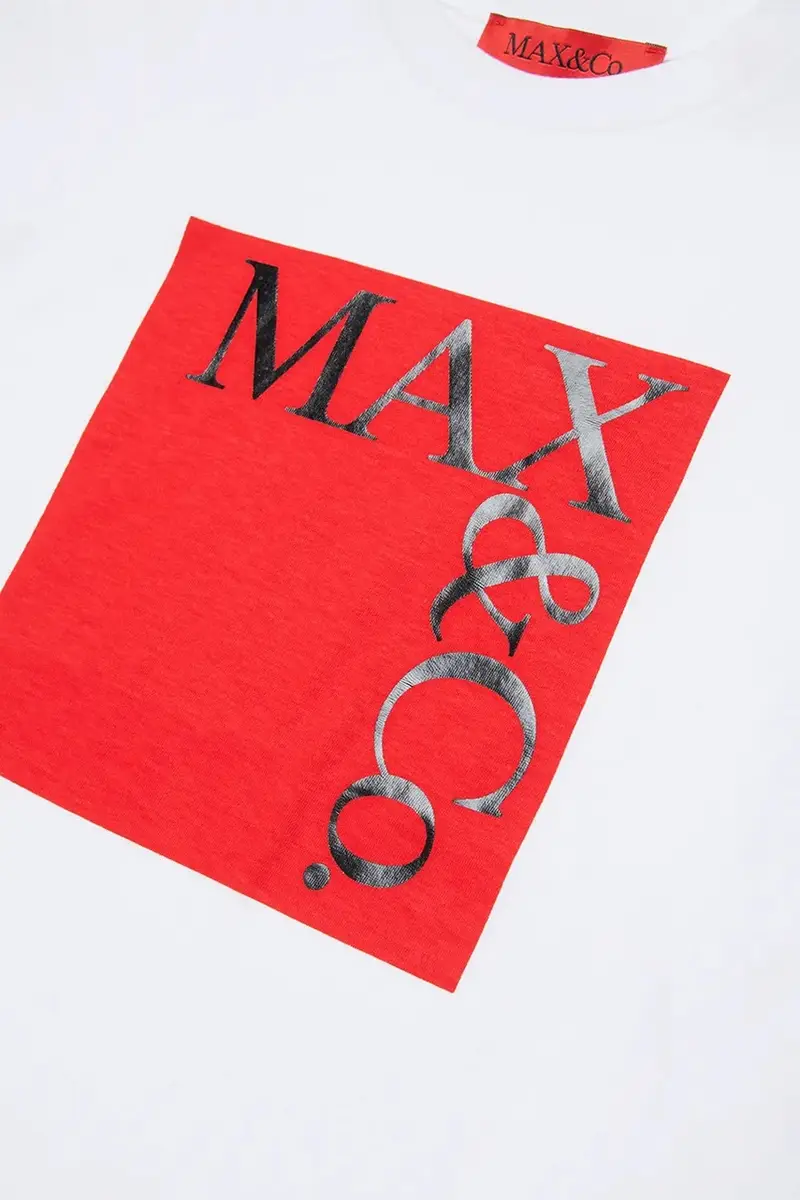 MAX&Co T-shirt Bianco 3577660 miniatura 4
