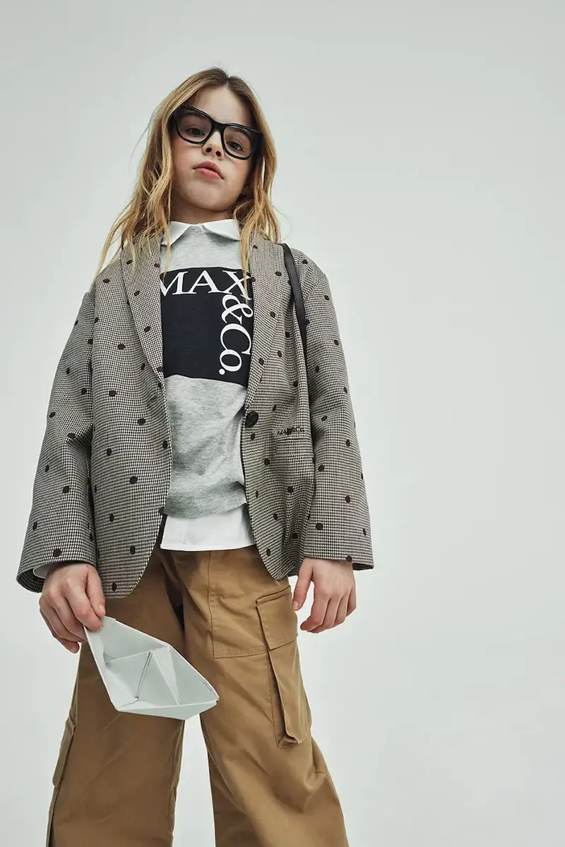 MAX&Co T-shirt Grigio 3610303 miniatura 5