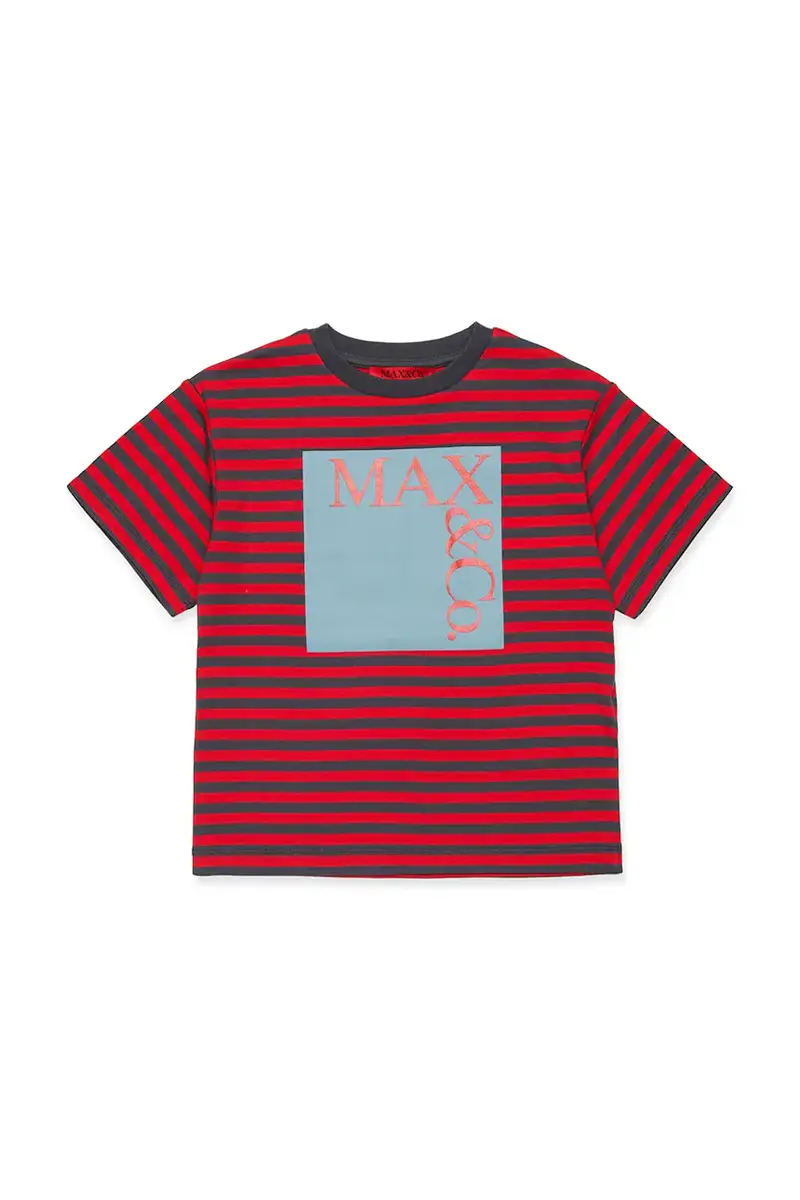 MAX&Co T-shirt Rosso 3667126