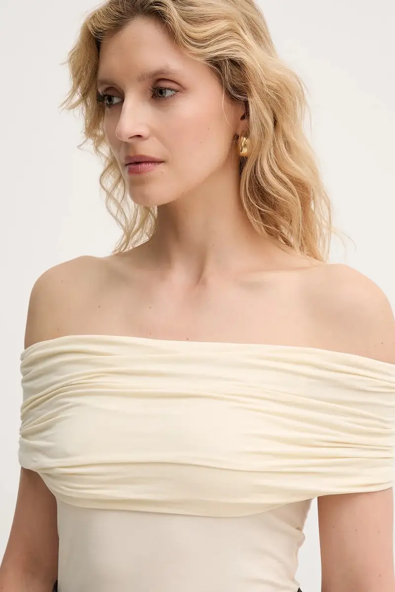 MAX&Co Top Donna Beige 3764915 miniatura 4