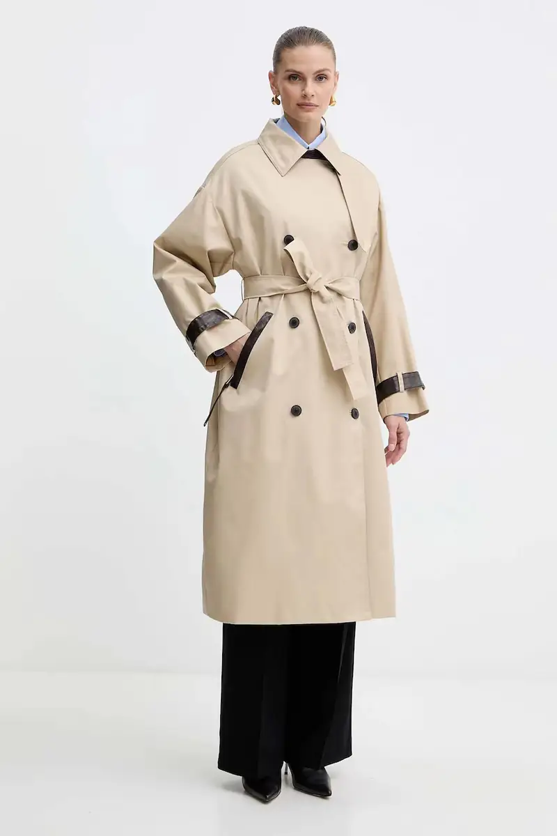 . trench colore beige 2526026013200