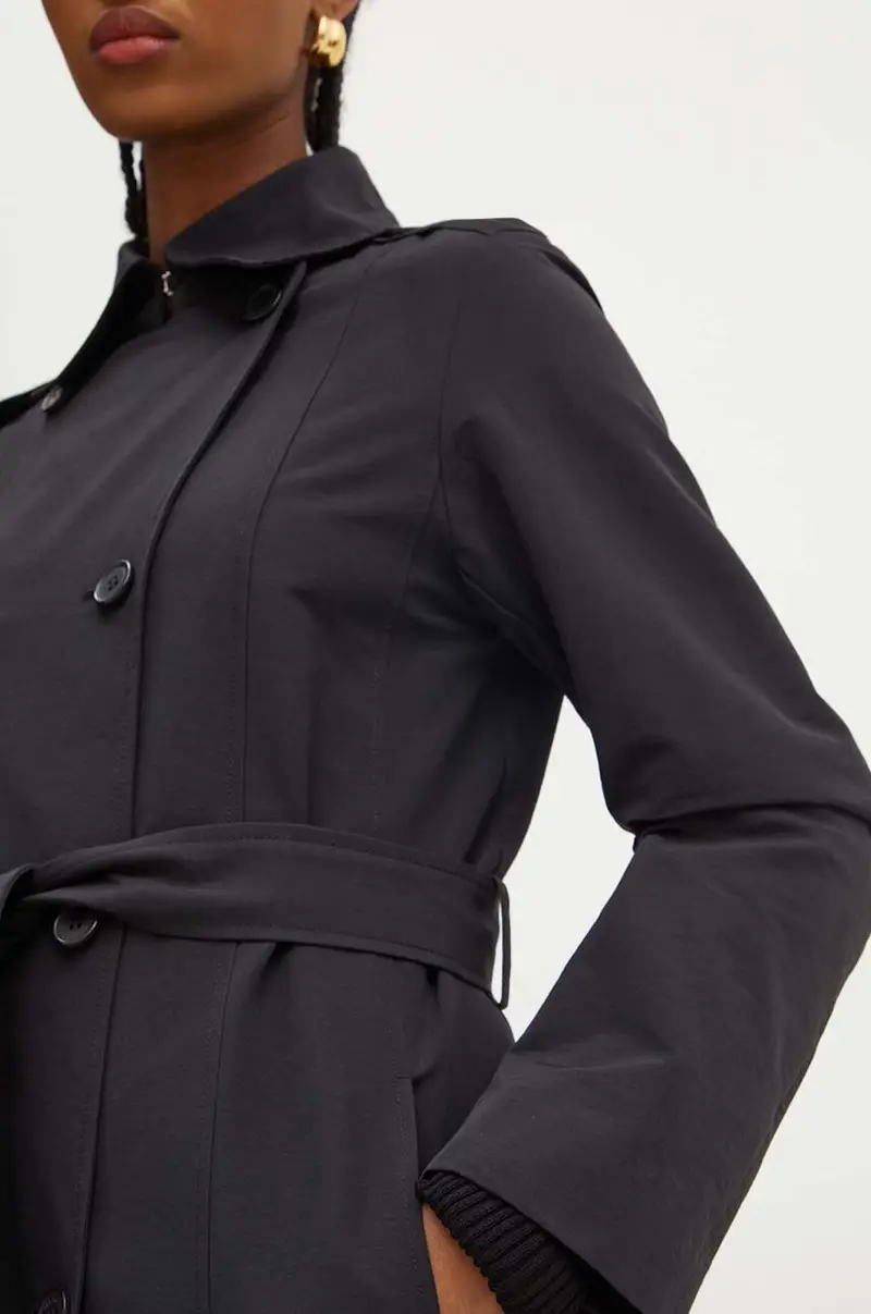 MAX&Co Trench Donna Nero 3775106 miniatura 5