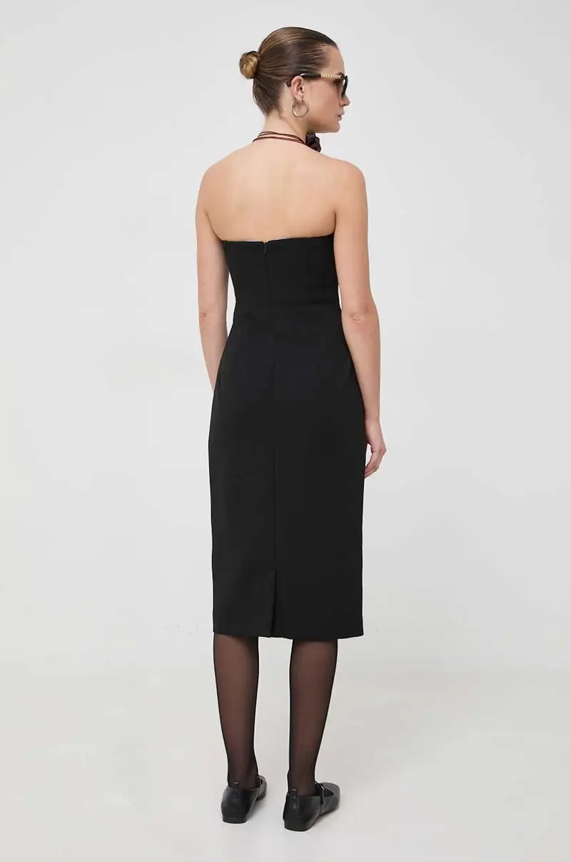 vestito x Anna Dello Russo colore nero miniatura 3