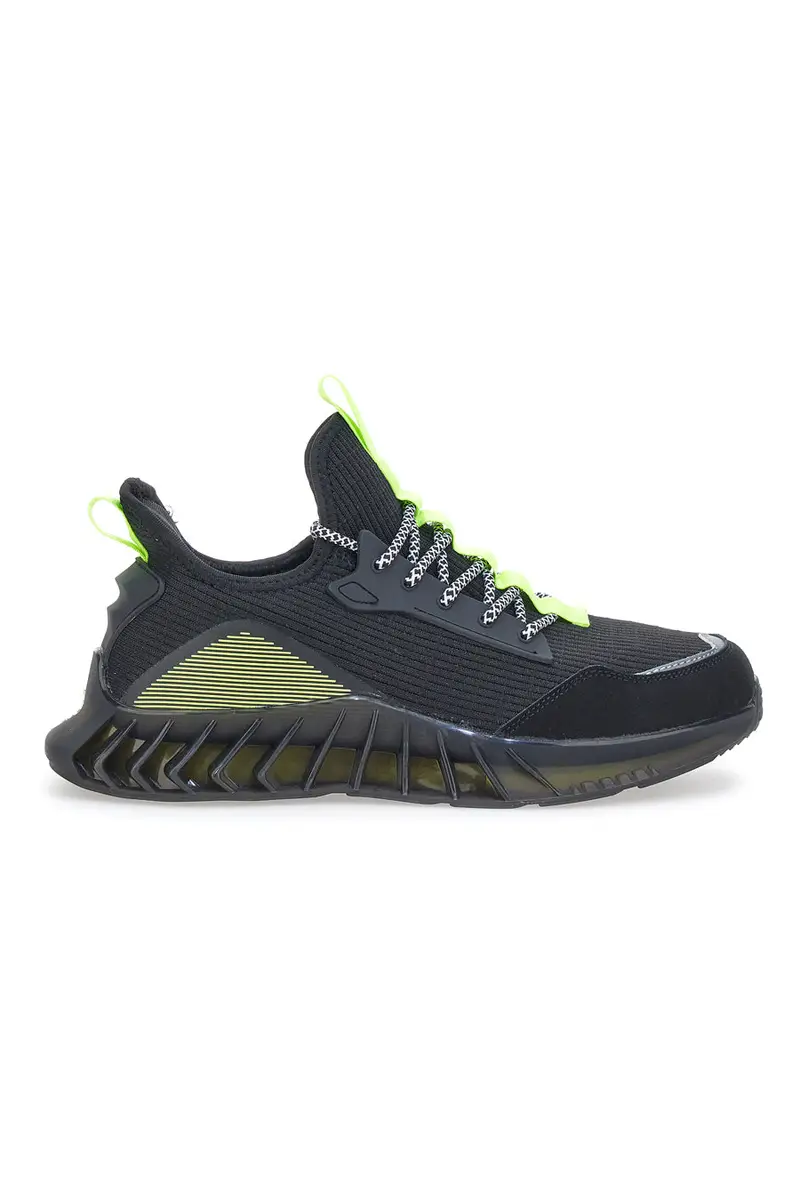 Sneakers Nere e Lime Max Dillan 01 [BLACK