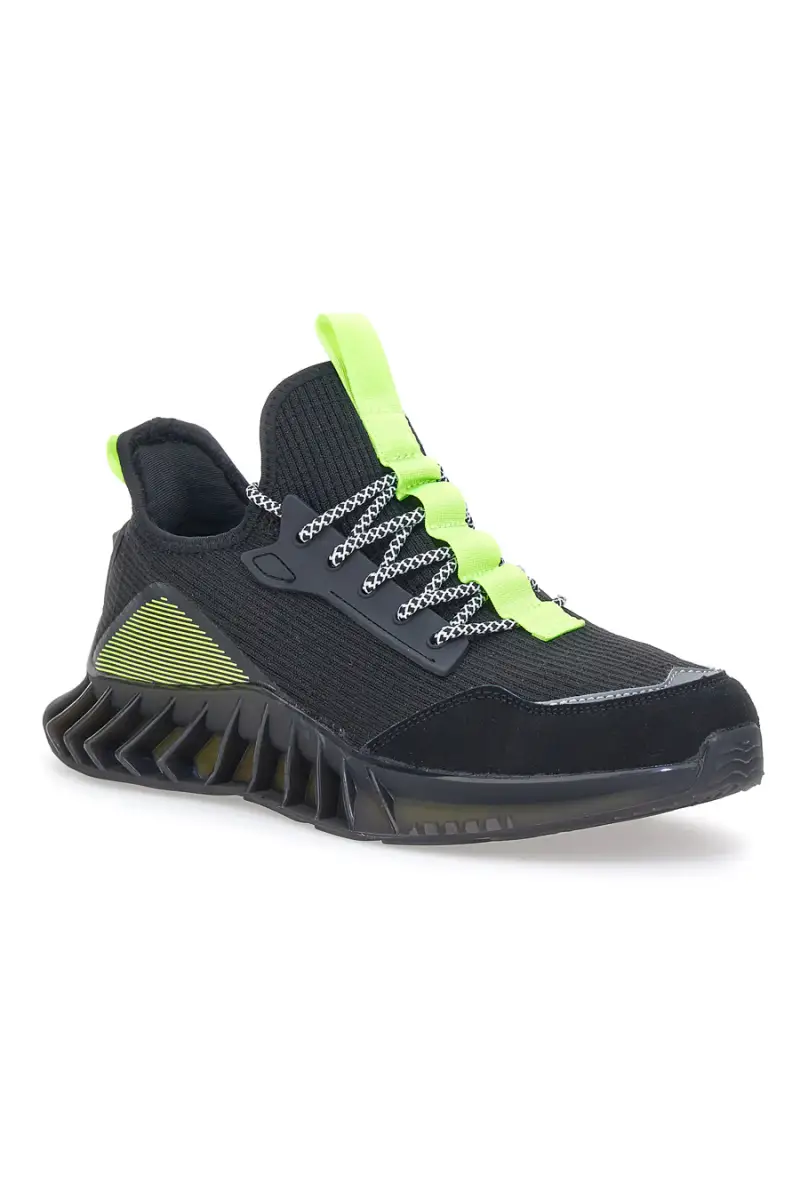 Sneakers Nere e Lime Max Dillan 01 [BLACK miniatura 2