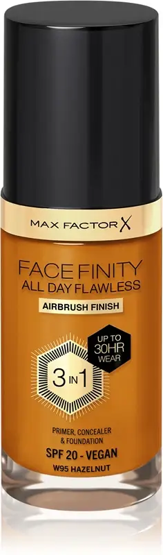 Facefinity All Day Flawless 3 In 1 Fondotinta W95-Nocciola 30ml