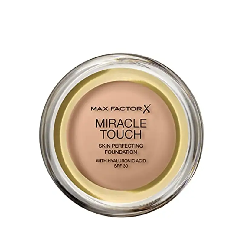 Max Factor - Fondotinta compatto Miracle Touch, n° 75 Golden, 1 pz.