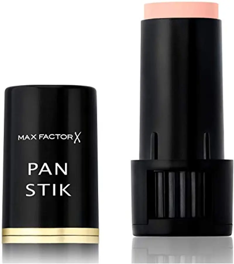 Max Factor - Fondotinta Compatto Pan Stik - Stick Multiuso 3in1: Fondotinta, Correttore e Contouring - 025 Fair miniatura 2