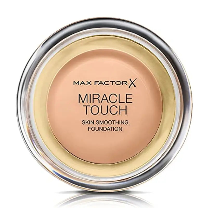 Max Factor Fondotinta Miracle Touch, 045 Warm Almond