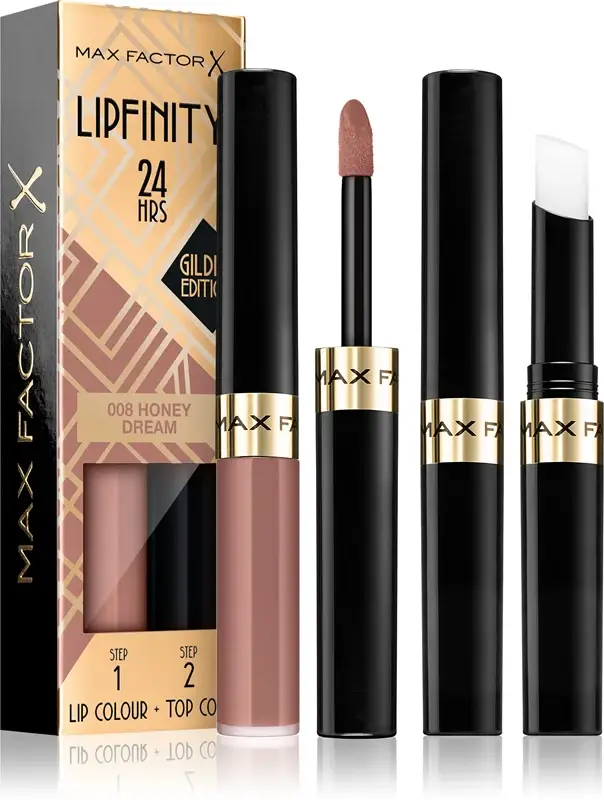 Lipfinity 24 ORE Tinta labbra Golden Edition 4,2 g 008 Honey Dream