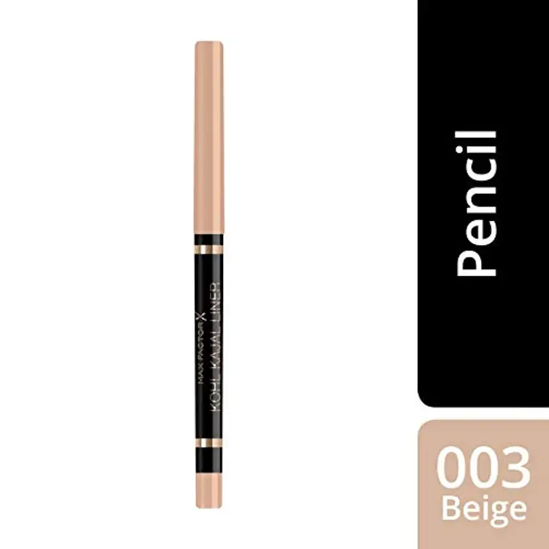 Max Factor, Matita Occhi Waterproof Masterpiece Kohl Kajal con Punta Automatica e Texture Morbida, 003 Beige, 0, 35 g miniatura 3