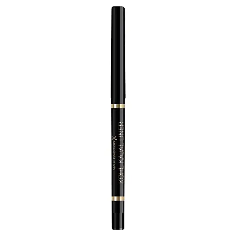 Max Factor Matita Occhi Waterproof Masterpiece Kohl Kajal con Punta Automatica e Texture Ultra Morbida, 001 Black, 0, 35 g miniatura 2