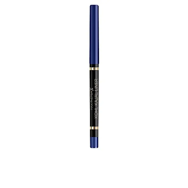 Max Factor - Matita Occhi Waterproof Masterpiece Kohl Kajal con Punta Automatica e Texture Ultra Morbida - 002 Azure - 0,35 g