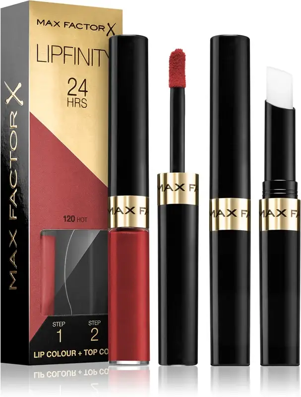 Rossetto a lunga tenuta con Lipfinity 2,3 + 1,9 g - Tonalità 120 Hot