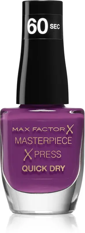 Smalto per unghie ad asciugatura rapida Masterpiece Xpress 8 ml 360 Pretty As Plum