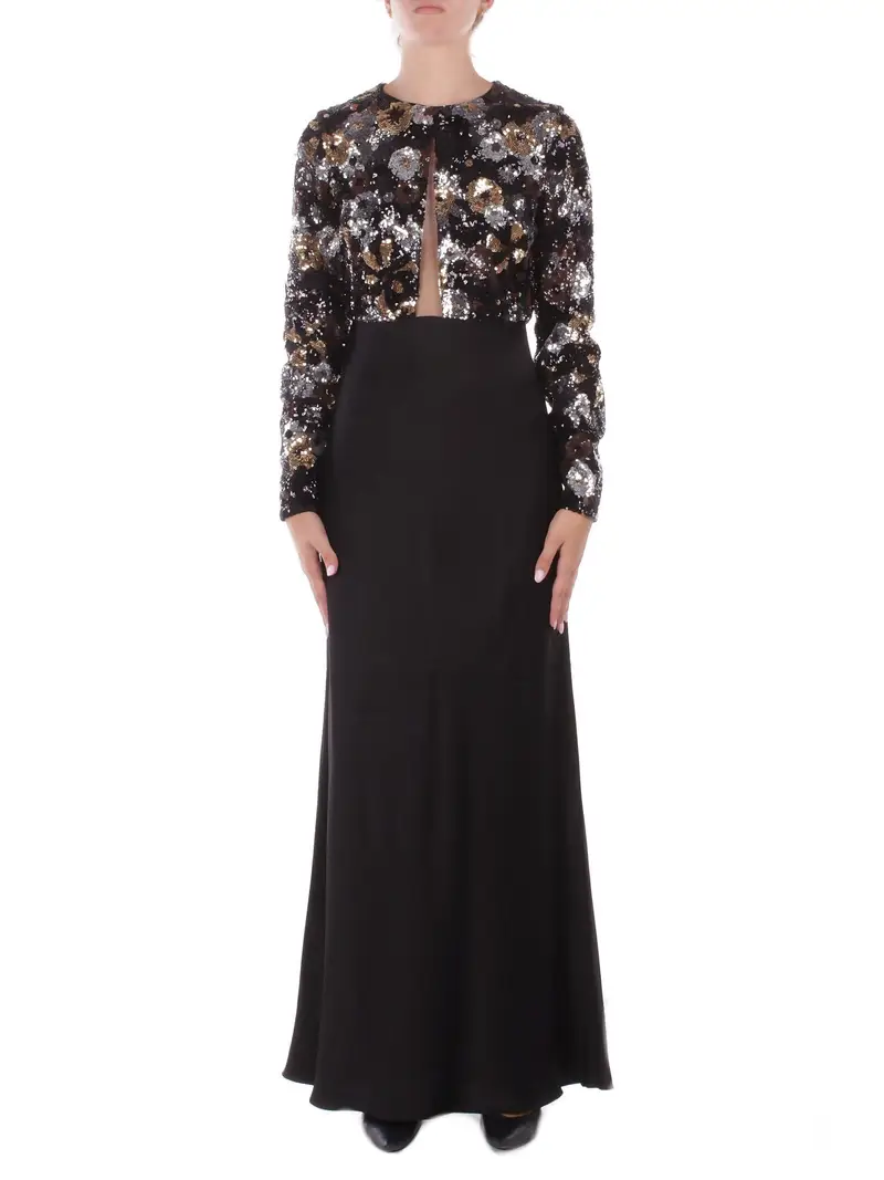 Abito Donna MAX MARA Nero Lastra