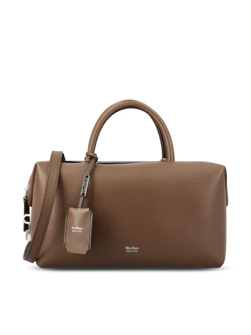 Bauletto Medium In Pelle MARRONE