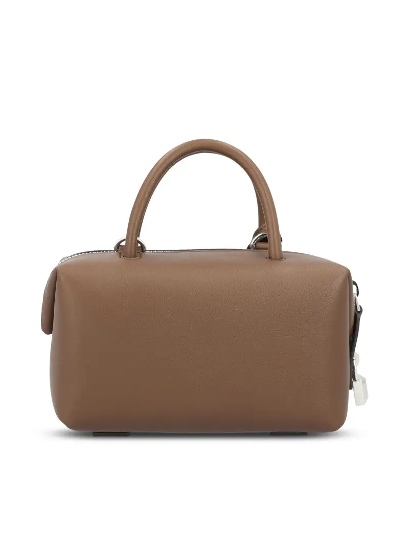 Bauletto Piccolo In Pelle Naturale MARRONE miniatura 2