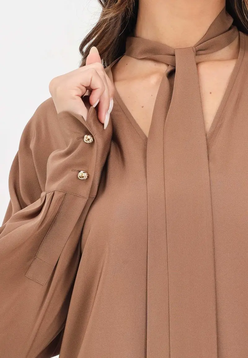 MAX MARA Blusa marrone da donna miniatura 2