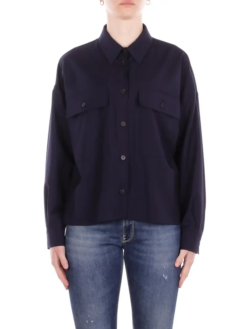 Camicia Donna MAX MARA Blu Wkd mulino