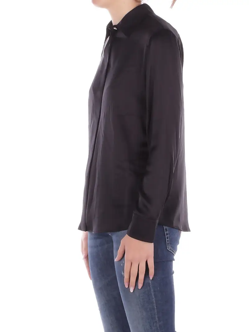 Camicia Donna MAX MARA Nero Xero miniatura 2
