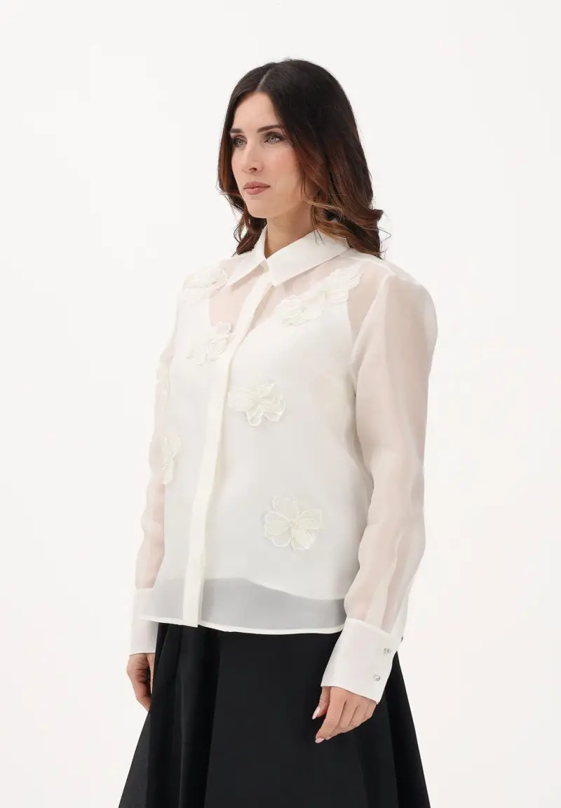 Camicia MSEAGI bianca da donna