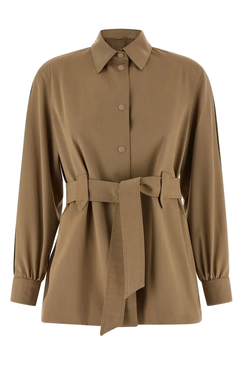 Camicia Mxmagenzia Beige