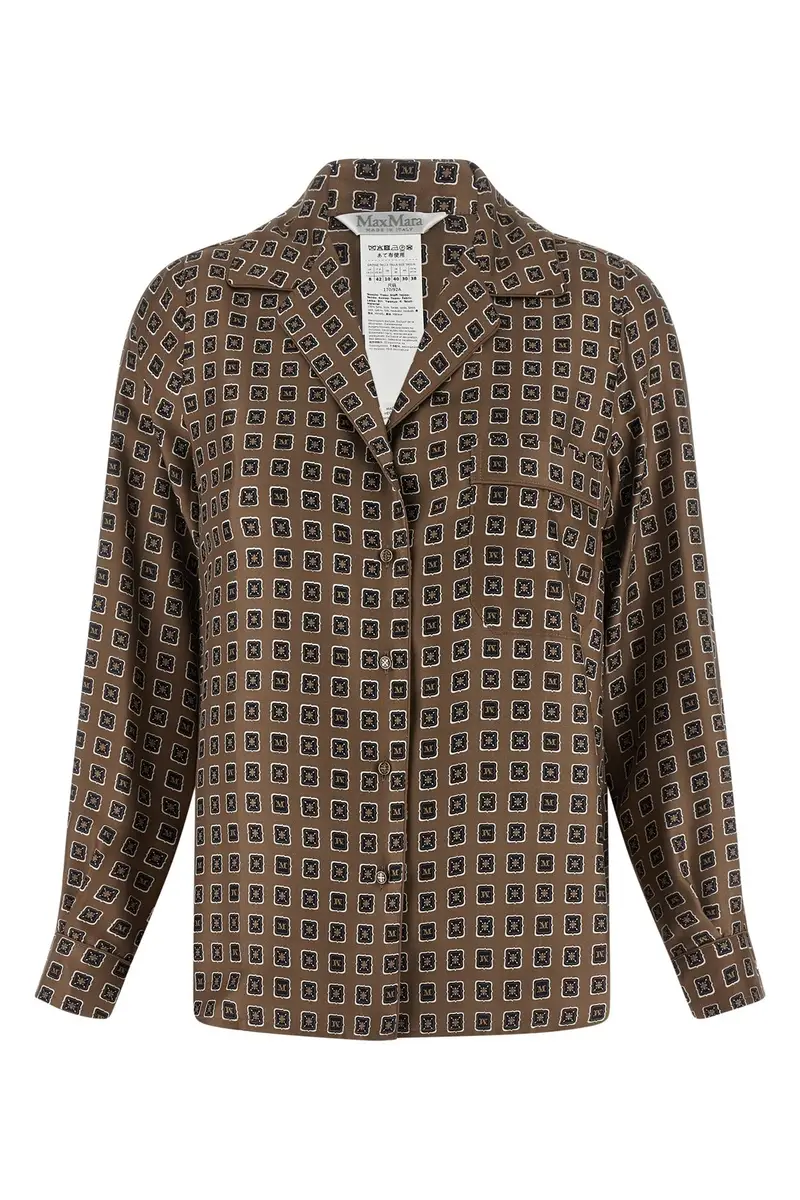 Camicia Mxmdisco Marrone