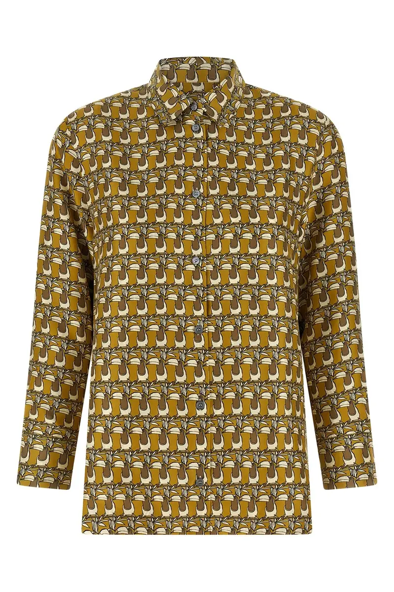 Camicia Reversibile 'Times' Multi