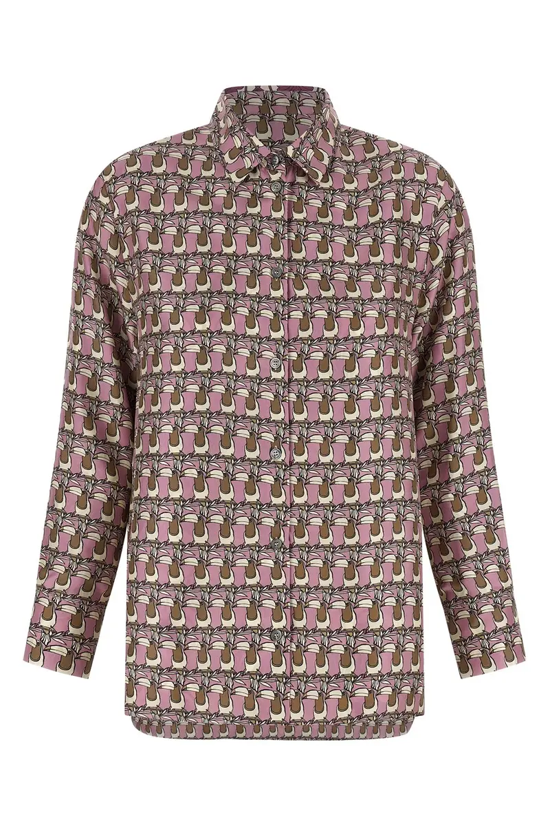 Camicia Reversibile 'Times' Multi