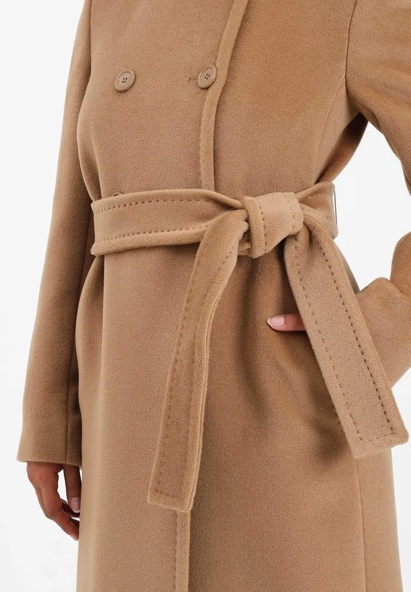 Cappotto Arezzo cammello da donna miniatura 3