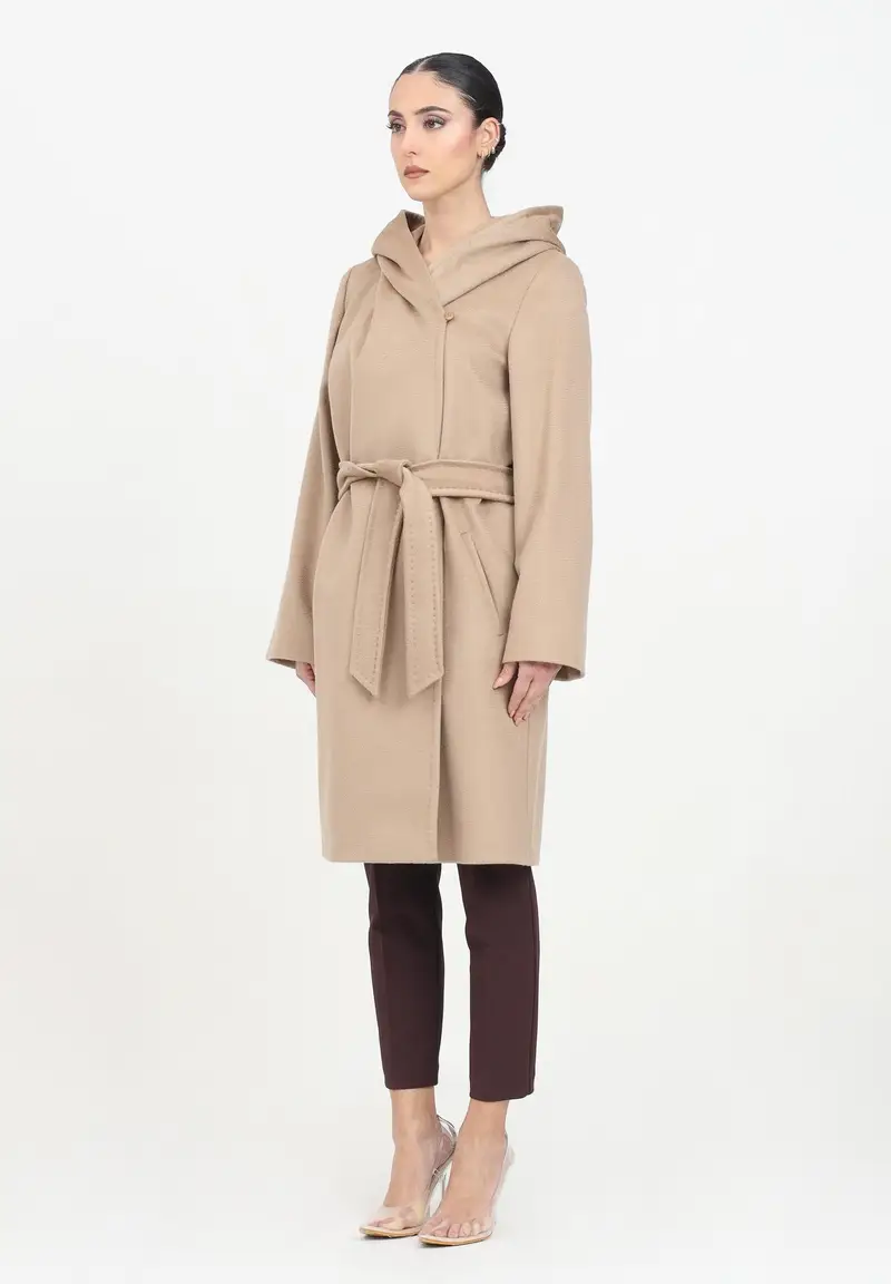MAX MARA Cappotto cammello da donna modello Newmang
