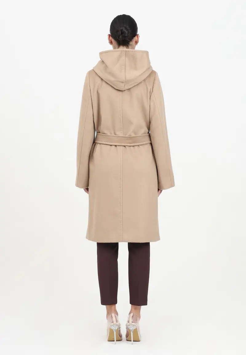 MAX MARA Cappotto cammello da donna modello Newmang miniatura 3