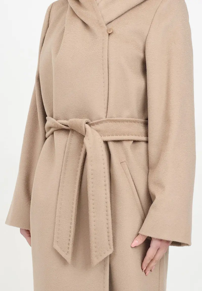 Cappotto cammello da donna modello Newmang miniatura 3