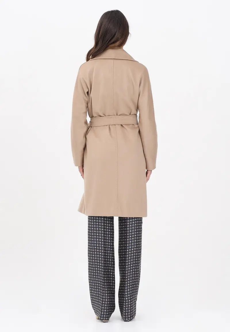 MAX MARA Cappotto Dravenna cammello da donna miniatura 3