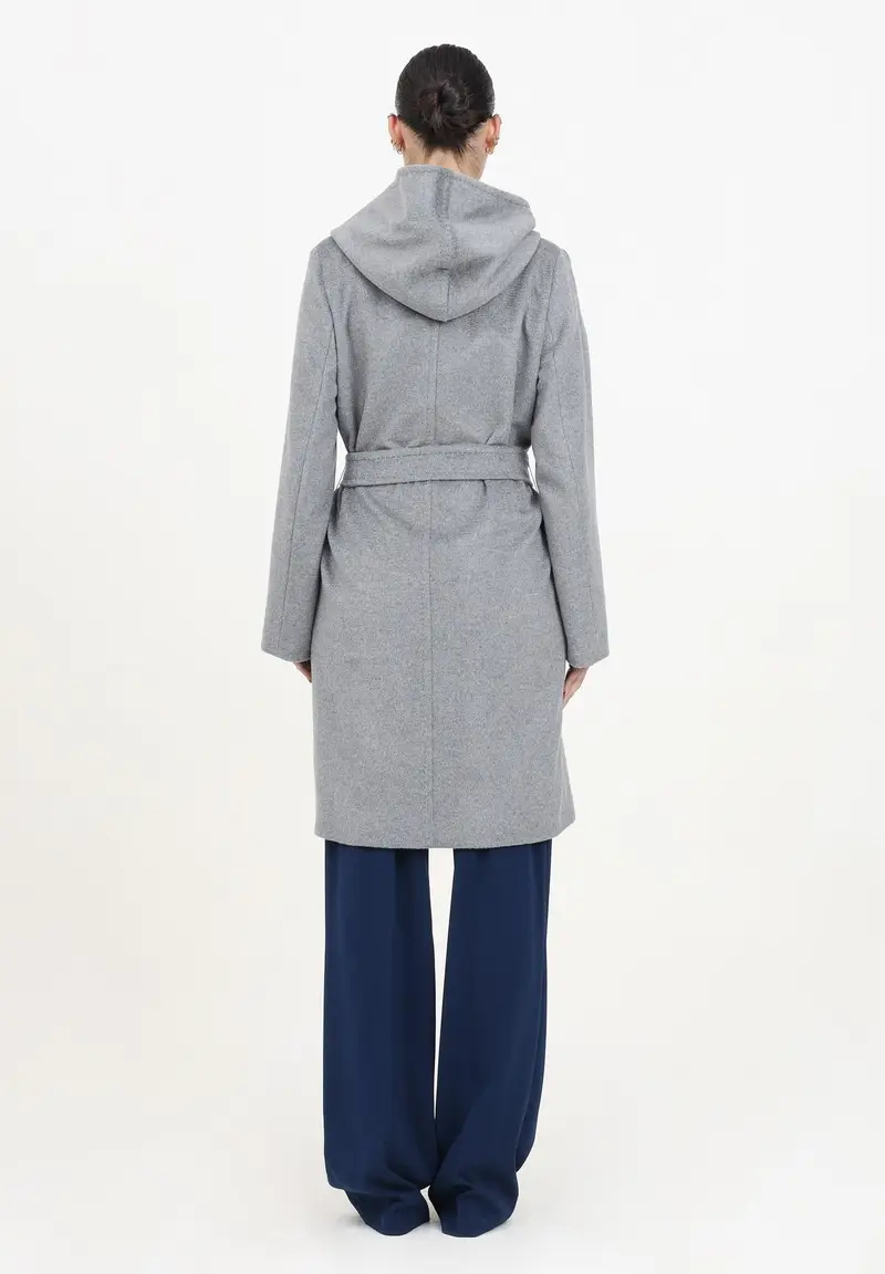 MAX MARA Cappotto grigio da donna modello Newmang miniatura 3