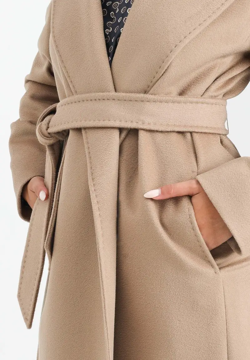 MAX MARA Cappotto Loriana beige da donna miniatura 2