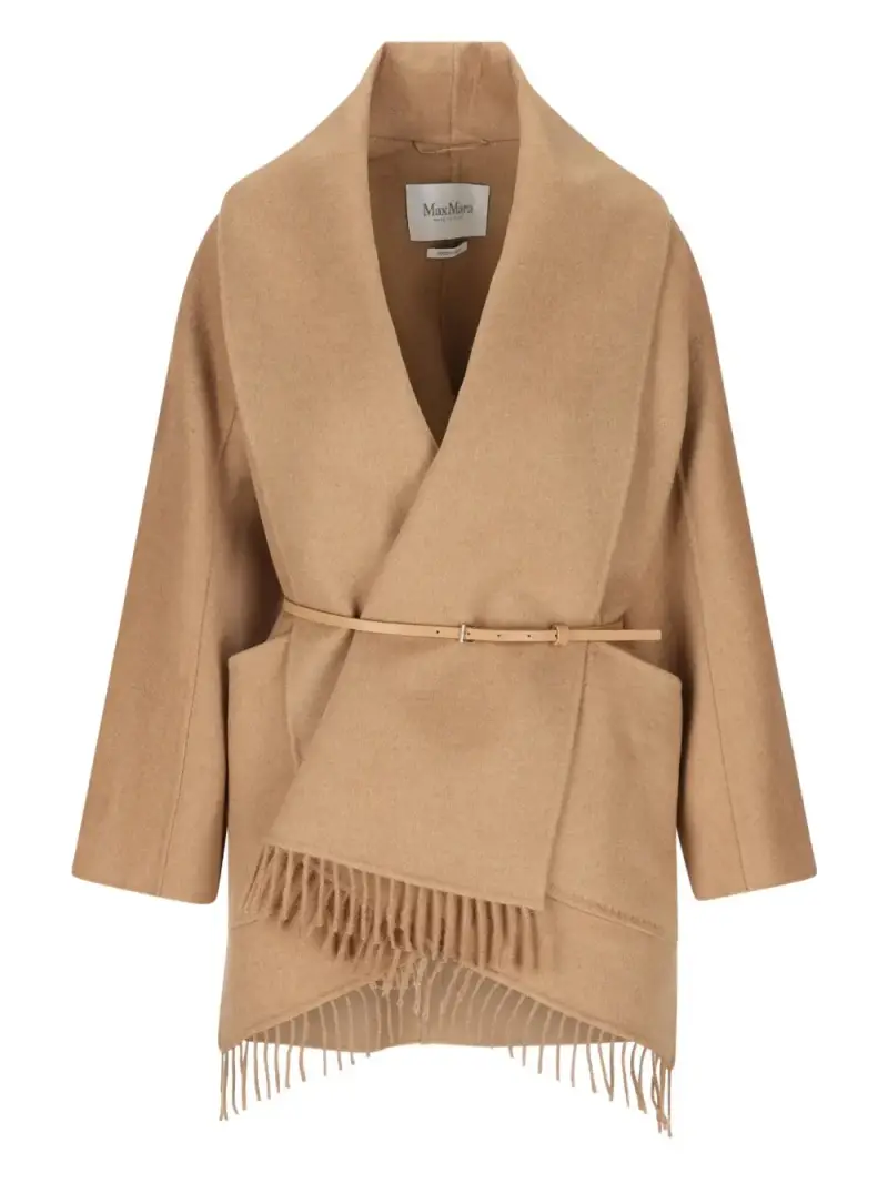 Max Mara Cappotto beige elegante per donna