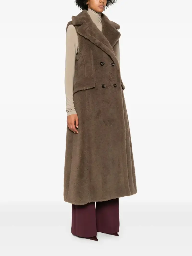 cappotto max mara MARRONE miniatura 3