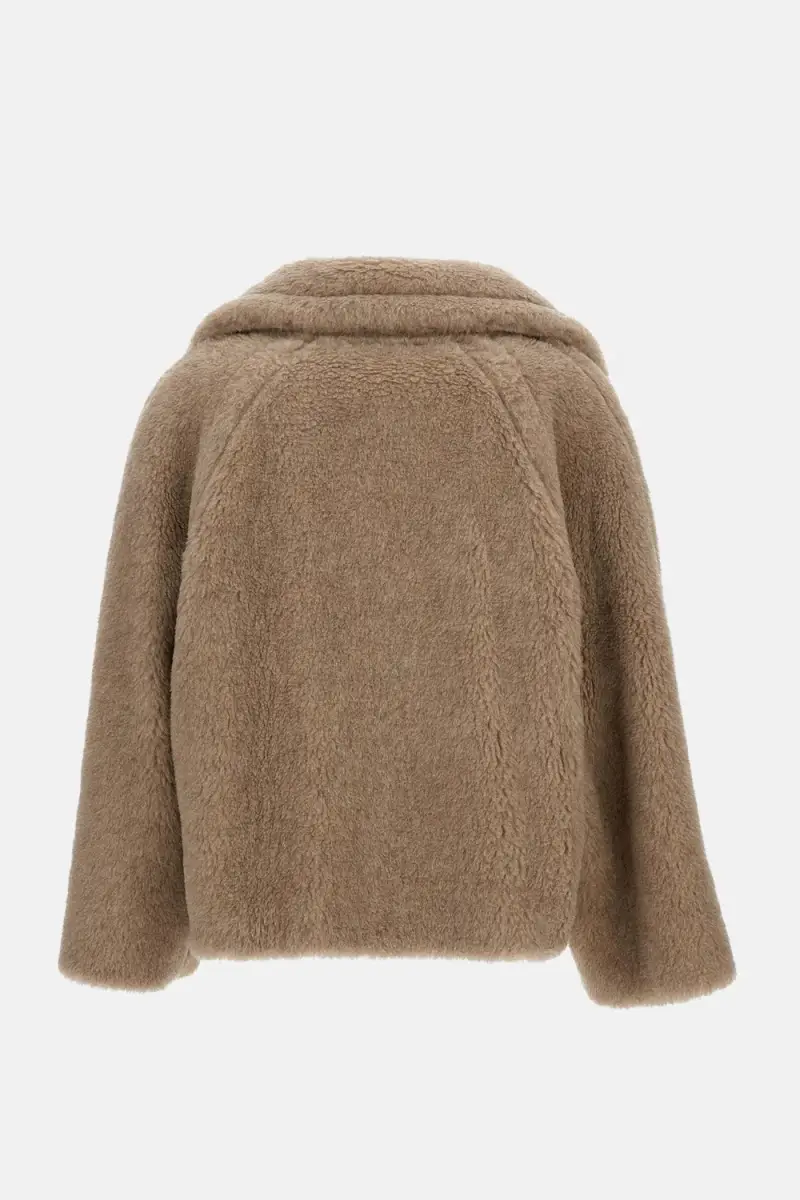 Max Mara Cappotto teddy marrone miniatura 3