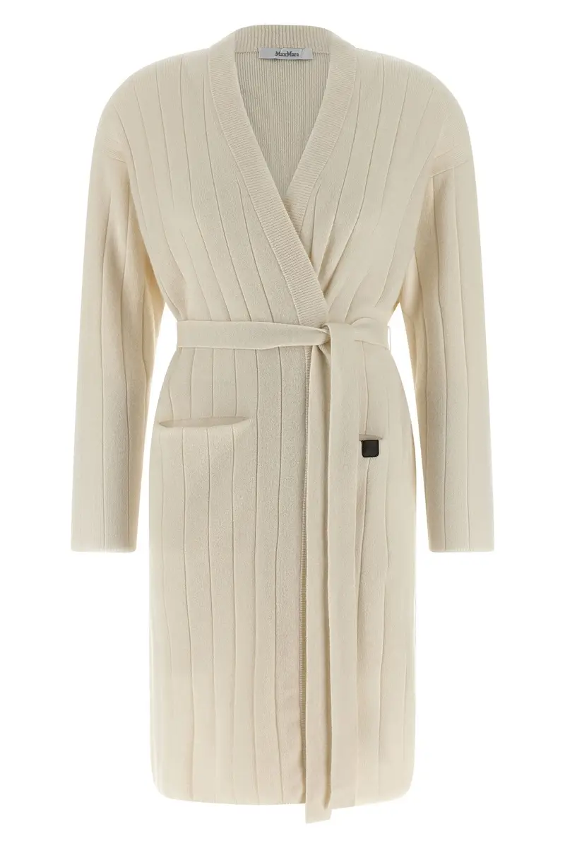 Max Mara Cardigan Bianco 2551785