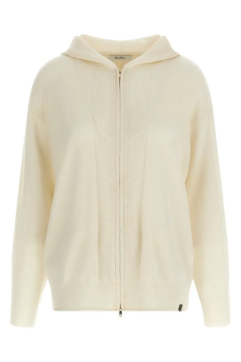 Max Mara Cardigan Bianco 3984915