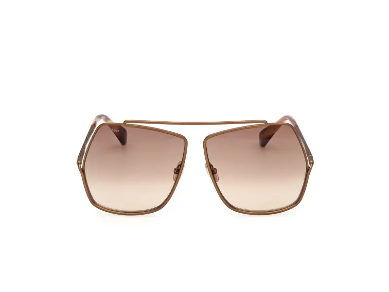 Max Mara Occhiali da sole Donna Marrone 4302476 miniatura 2