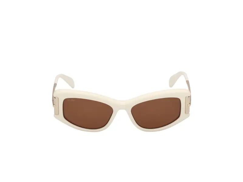 Max Mara Occhiali da sole Donna Bianco 4301251 miniatura 2