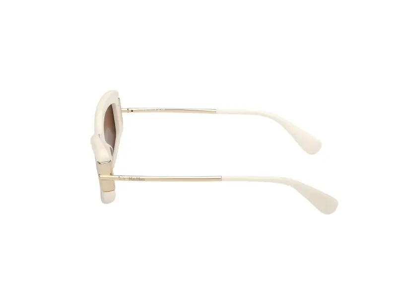 Max Mara Occhiali da sole Donna Bianco 4301251 miniatura 3