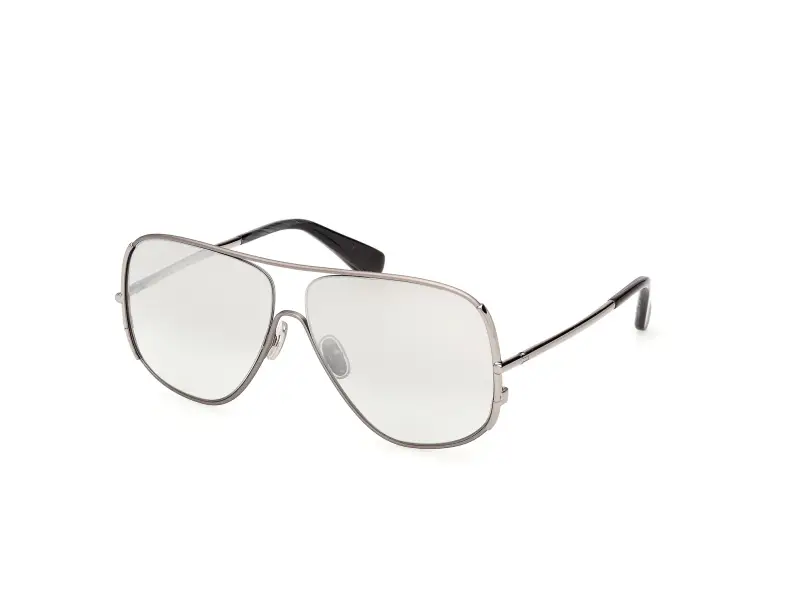 Donna Max Mara MM0190 15C Occhiali da sole Metallo Grigio Fumo Pilot Fotocromatiche