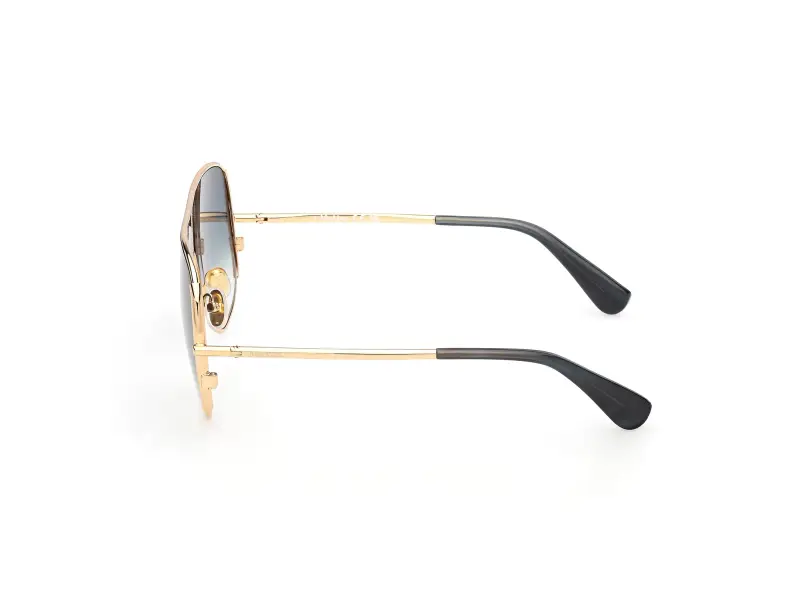 Max Mara Occhiali da sole Donna Oro 4306101 miniatura 3